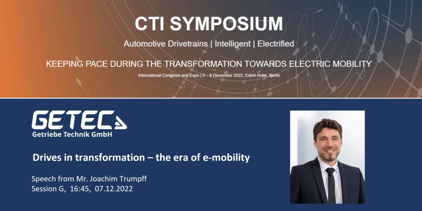 2022 CTI Berlin – GETEC Antriebe im Wandel – das Zeitalter der E-Mobilität
